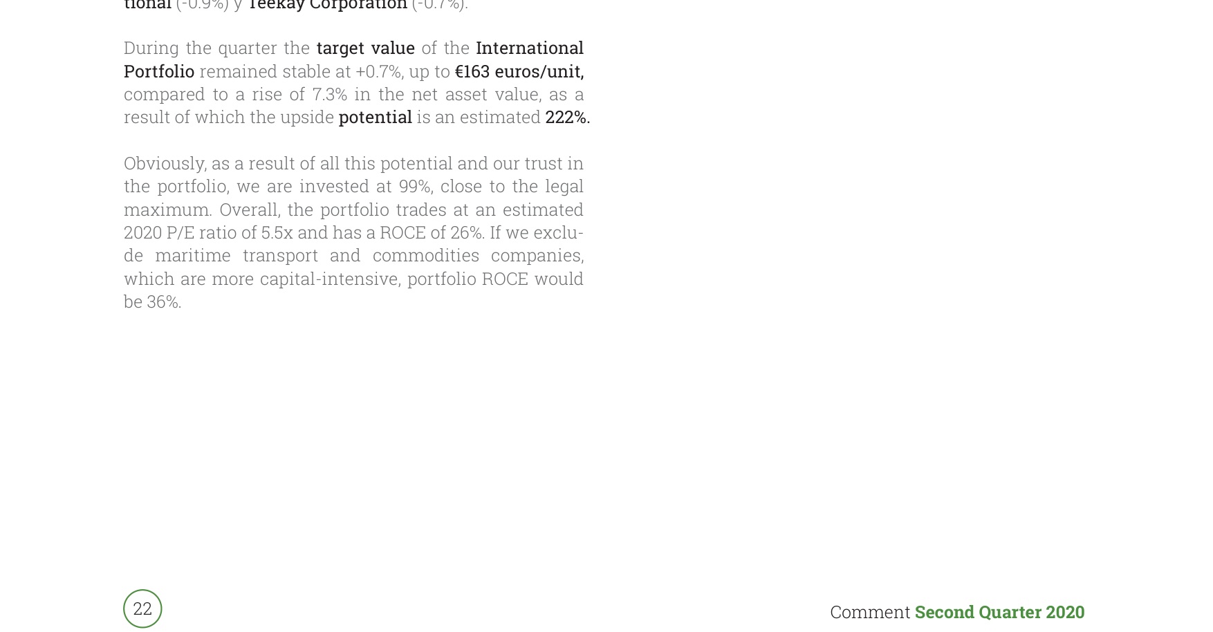 International Portfolio