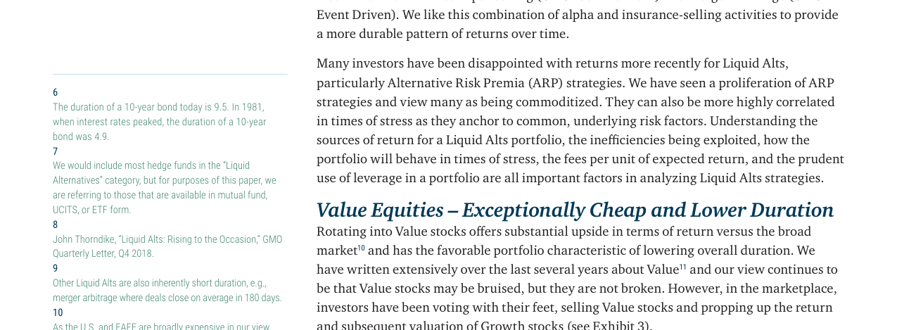 EXHIBIT 4: SPREAD OF VALUE FOR MSCI REGIONAL VALUE FACTORS